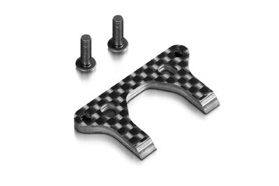 T4'20/T4'21 GRAPHITE BUMPER UPPER HOLDER BRACE 3.0MM - RC Hobby Product