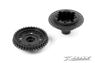 COMPOSITE GEAR DIFF. CASE & PULLEY - RC Hobby Product