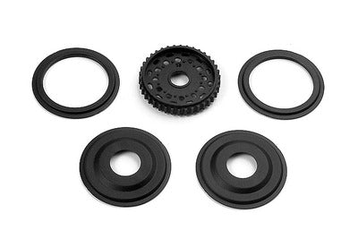 DIFF PULLEY 38T WITH LABYRINTH DUST COVERS - RC Hobby Product
