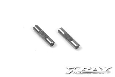 ECS DRIVE SHAFT PIN 2 x 8.5 WITH FLAT SPOT (2) - RC Hobby Product