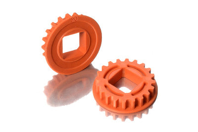 FIXED PULLEY FOR LAYSHAFT WITH BEARINGS 20T - GRAPHITE (2) - RC Hobby Product