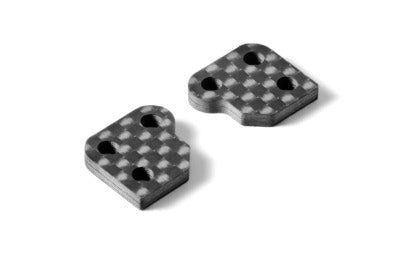 GRAPHITE EXTENSION FOR STEERING BLOCK (2) - 0 SLOTS - RC Hobby Product