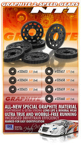 GRAPHITE 2-SPEED GEAR 59T (1st) - RC Hobby Product