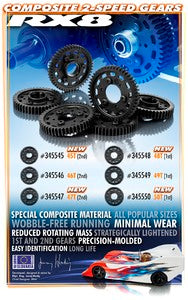 COMPOSITE 2-SPEED GEAR 50T (1st) - RC Hobby Product