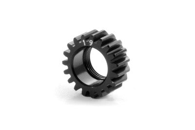XCA ALU PINION GEAR 19T (1ST) - 7075 T6 - HARD COATED - LARGE - RC Hobby Product