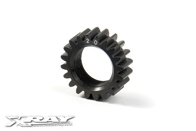 XCA ALU 7075 T6 HARD COATED PINION GEAR - 20T (2ND) - RC Hobby Product