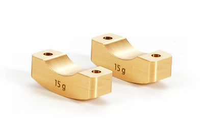 BRASS STEERING BLOCK WEIGHT 15G (2) - RC Hobby Product