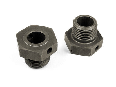 ALU WHEEL AXLE OFFSET "+2MM" - HARD COATED (2) - RC Hobby Product