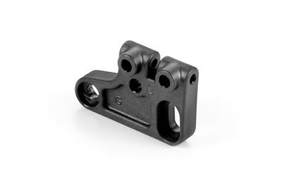 COMPOSITE FRONT UPPER ARM MOUNT - LEFT - GRAPHITE - RC Hobby Product