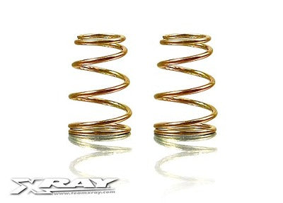TAPERED SPRING C=1.5-1.6 - SILVER (2) - RC Hobby Product