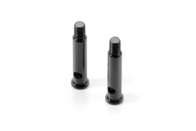 X1 FRONT WHEEL AXLE - HUDY SPRING STEELâ„¢ (2) - RC Hobby Product