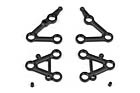SET OF SUSPENSION ARMS, LOWER + UPPER (2+1+1) - HARD - RC Hobby Product