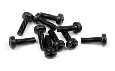 SCREW PHILLIPS M3x10  (10) - RC Hobby Product
