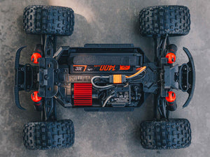 1/18 GRANITE GROM MEGA 4X4 MT with Battery & Charger Blue