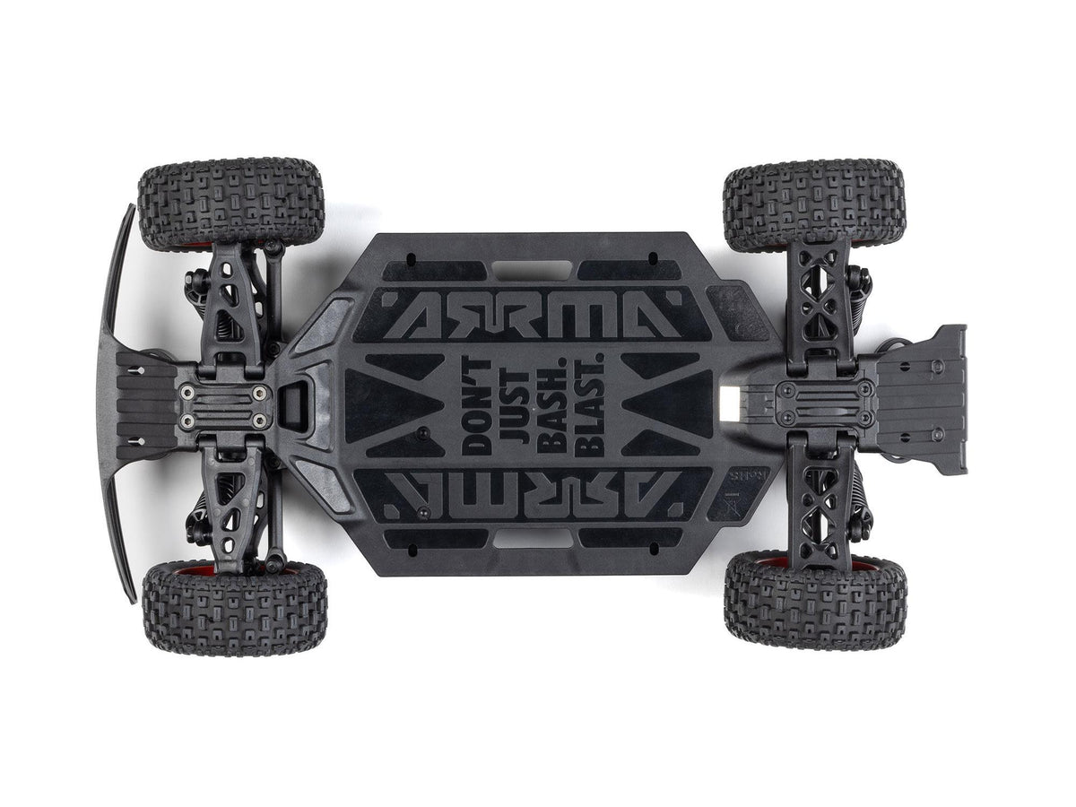 1/16 MOJAVE GROM MEGA 4X4 DT with Battery & Charger Red