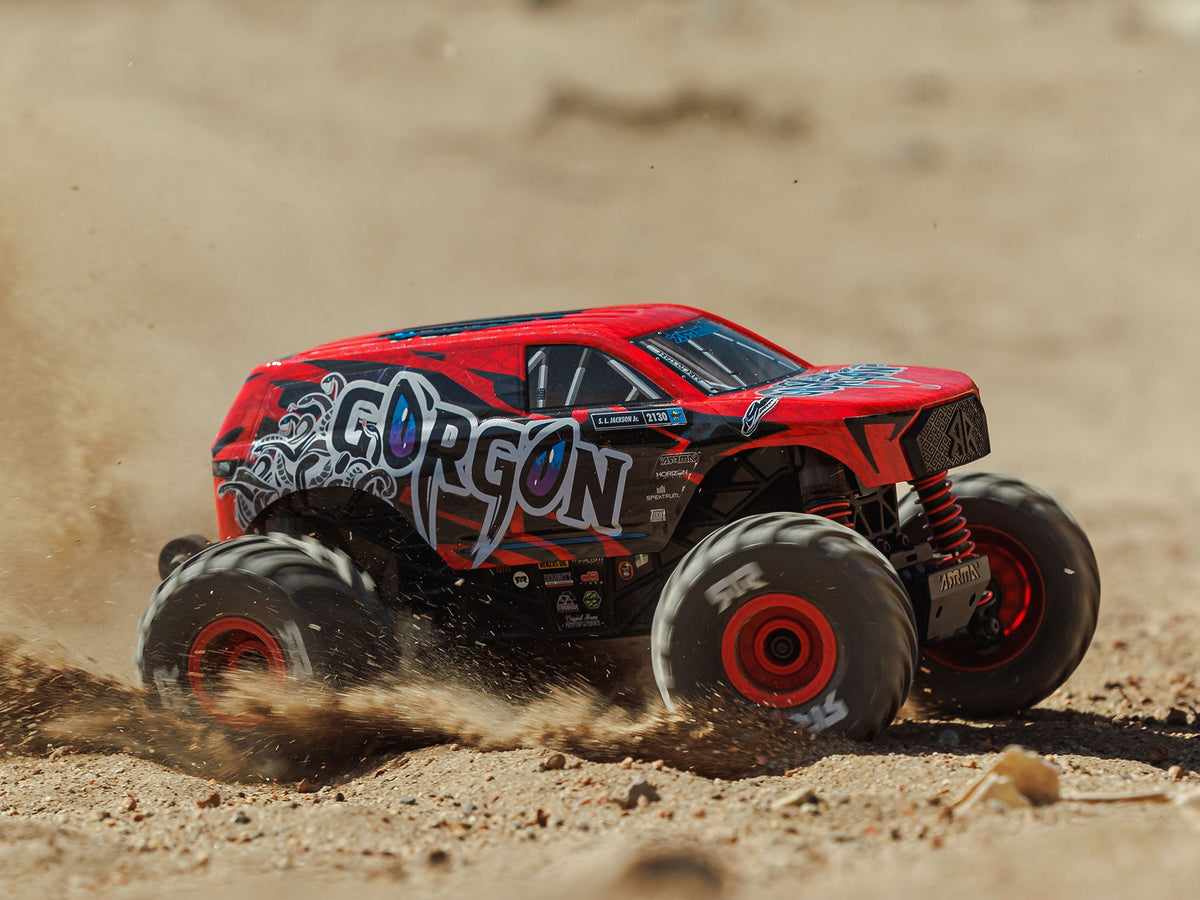 1/16 GORGON GROM 4X4 RTR Monster Truck Red