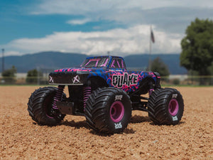1/16 QUAKE GROM 4X4 RTR Monster Truck Purple
