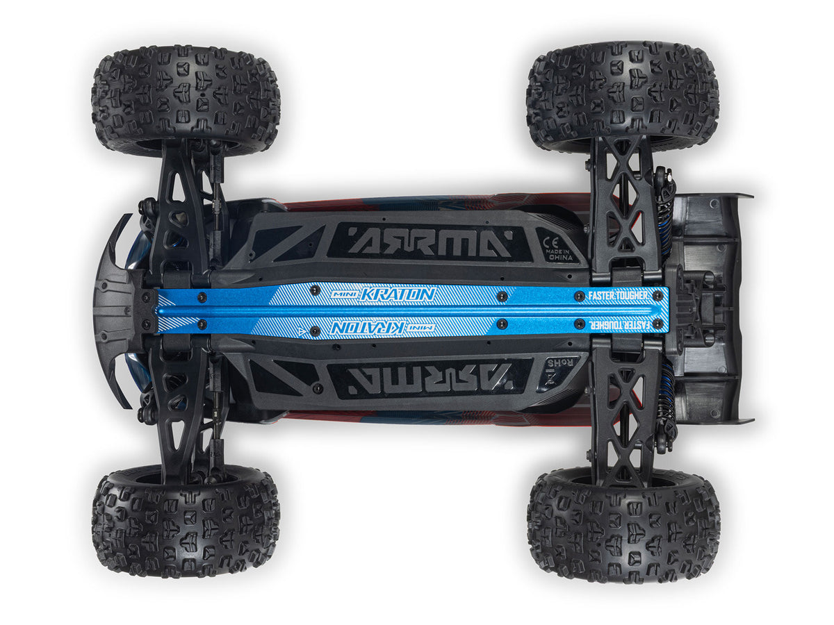 1/16 MINI KRATON 3S DSC 4X4 RTR with Batt/Charg, Red/Blue