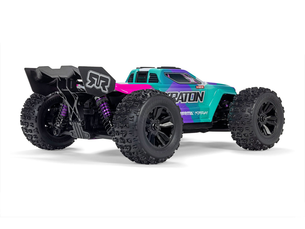 1/16 MINI KRATON 3S DSC 4X4 RTR with Batt/Charg, Pink/Teal