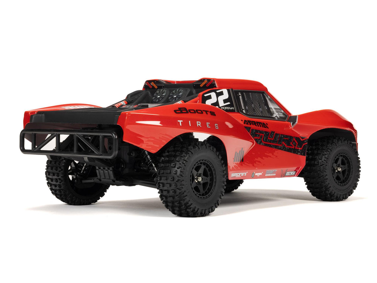 1/10 FURY MEGA 550 4X2 SCT with Battery & Charger Red