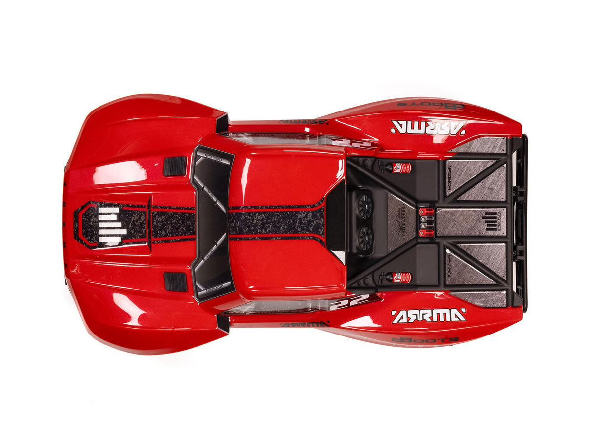 1/10 FURY MEGA 550 4X2 SCT with Battery & Charger Red