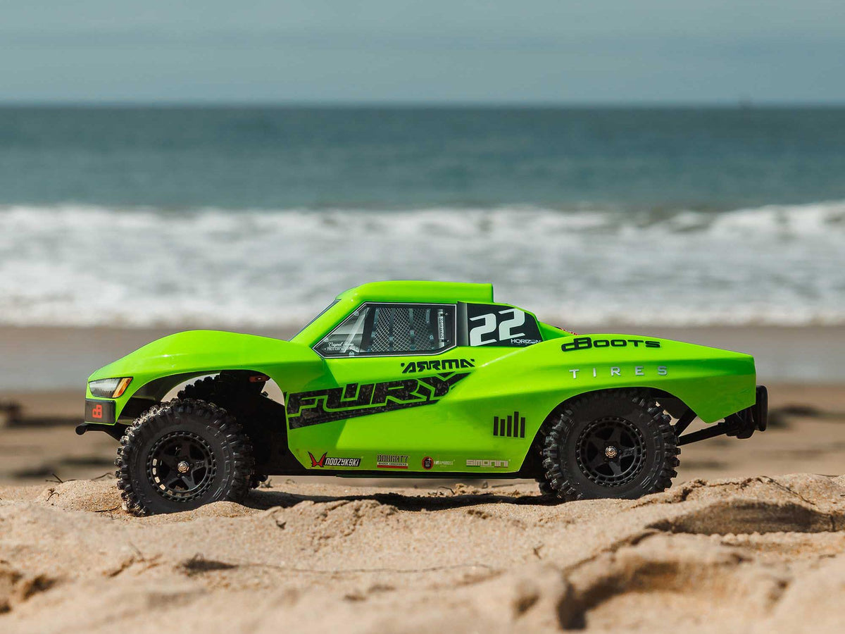 1/10 FURY MEGA 550 4X2 SCT ARTR (No Battery/Charger) Green