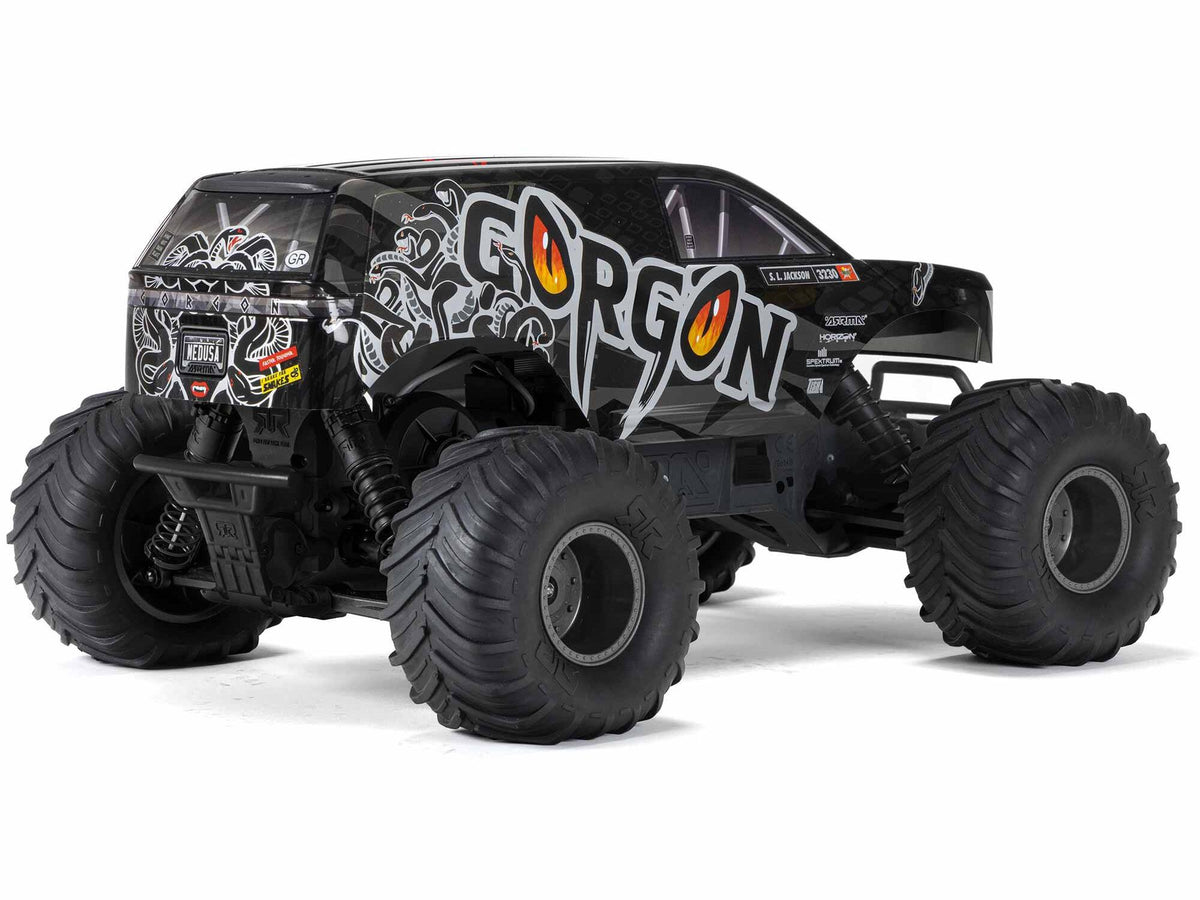 1/10 GORGON MEGA 550 2WD MT RTA Kit w/Batt & Chg Gunmetal