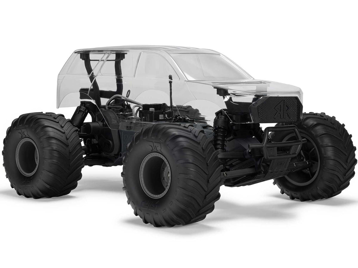 1/10 GORGON 2WD RTA Kit Brushed Monster Truck (Battery & Cha