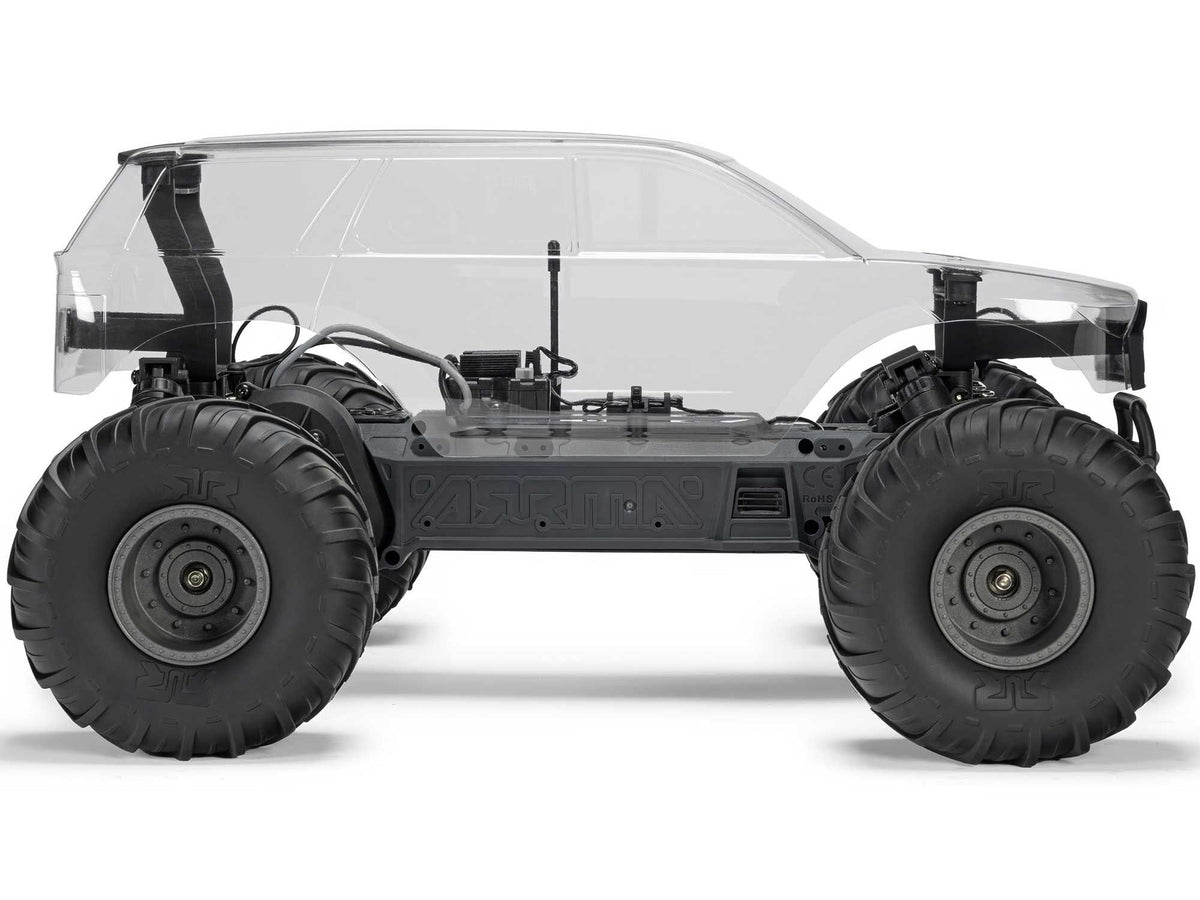 1/10 GORGON 2WD RTA Kit Brushed Monster Truck (Battery & Cha