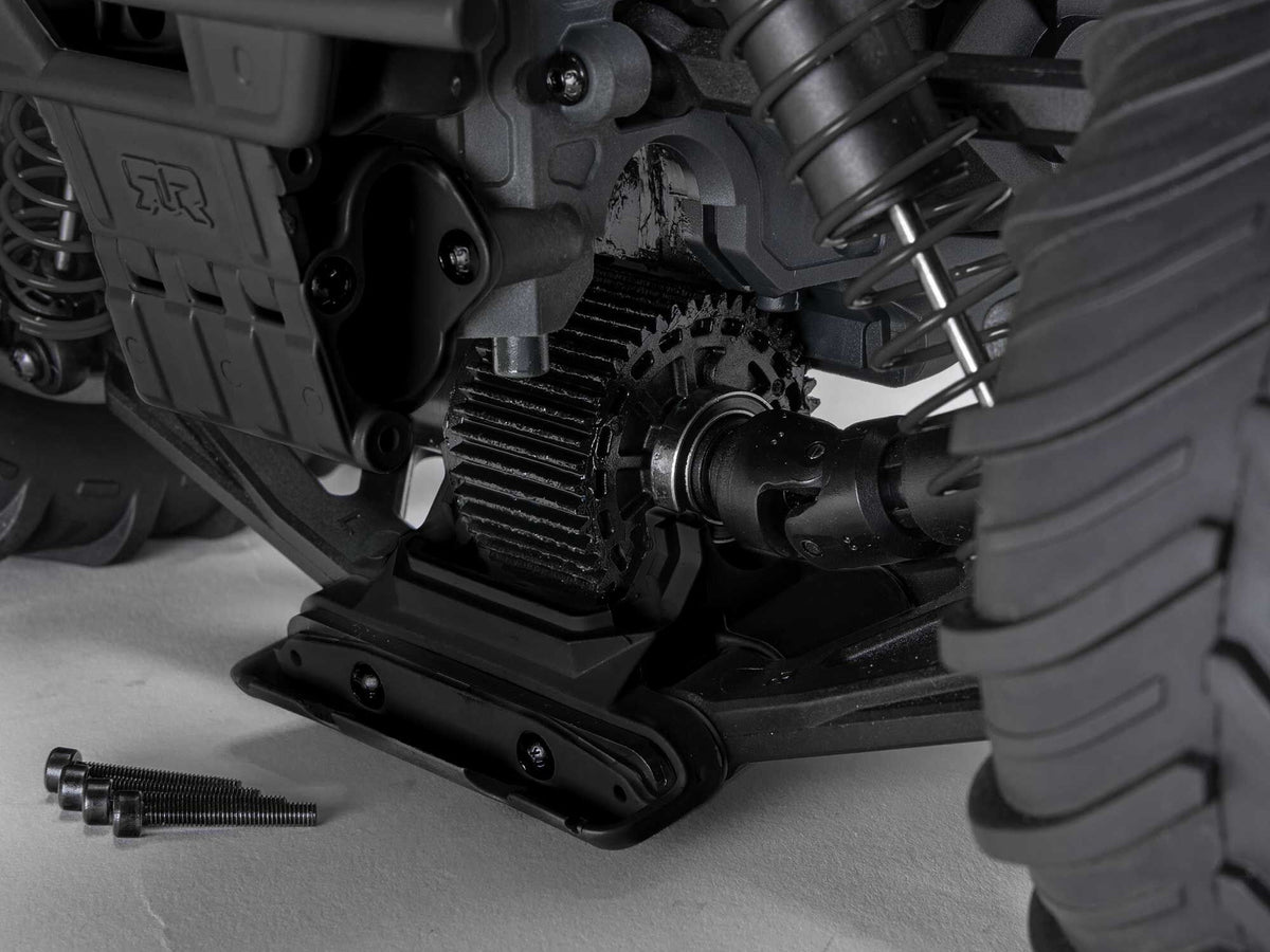 1/10 GORGON 2WD RTA Kit Brushed Monster Truck (Battery & Cha