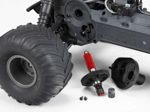 1/10 GORGON 2WD RTA Kit Brushed Monster Truck (Battery & Cha