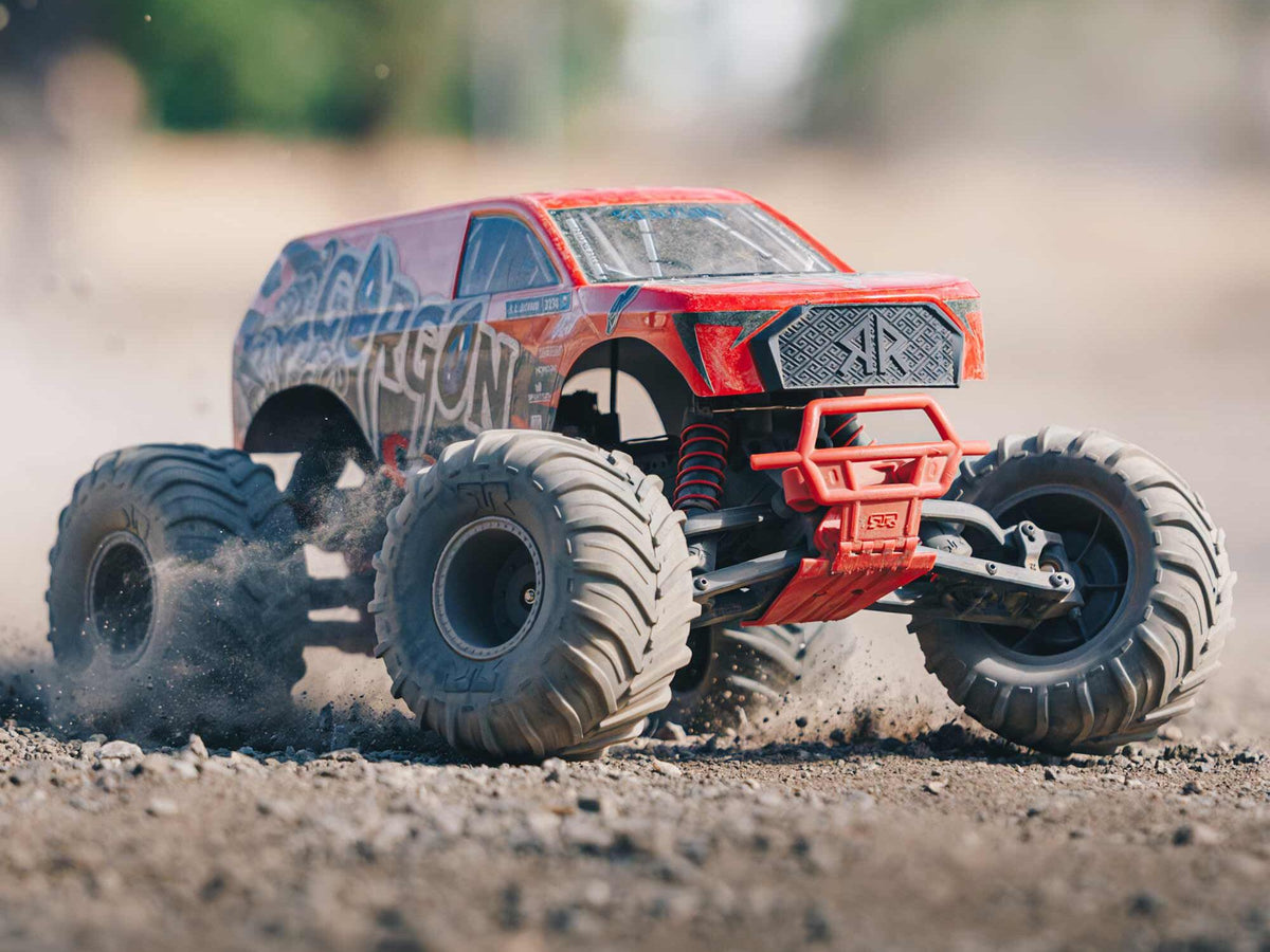 1/10 GORGON MEGA 550 2WD MT with Battery & Charger Red