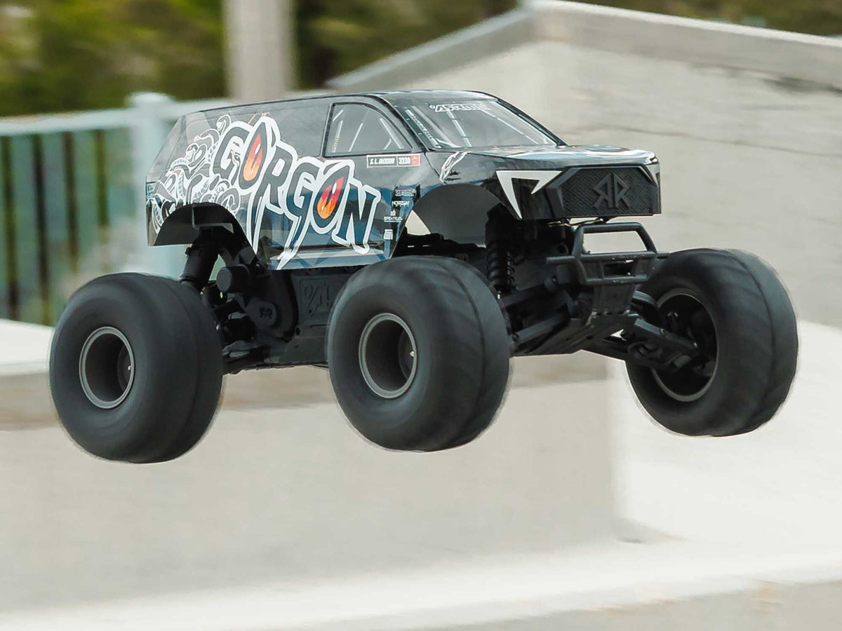 1/10 GORGON MEGA 550 2WD MT with Battery & Charger Gun Metal