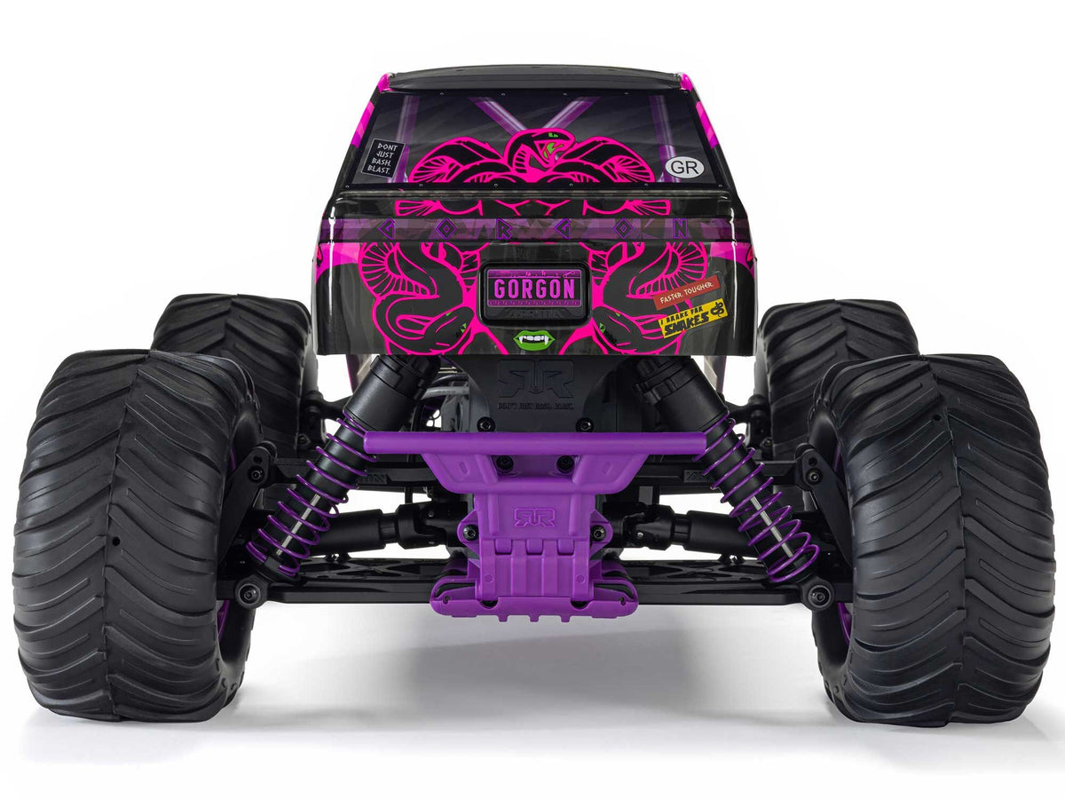 1/10 GORGON MEGA 550 2WD MT with Battery & Charger Purple