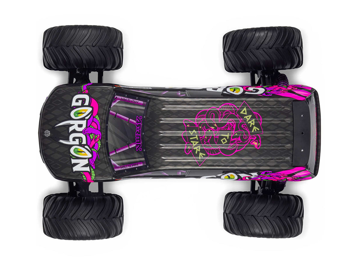 1/10 GORGON MEGA 550 2WD MT with Battery & Charger Purple