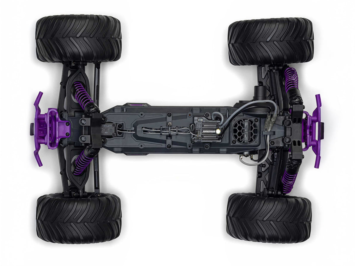 1/10 GORGON MEGA 550 2WD MT with Battery & Charger Purple