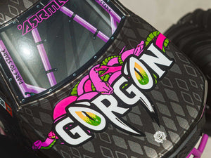 1/10 GORGON MEGA 550 2WD MT with Battery & Charger Purple