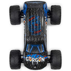 1/10 GORGON MEGA 550 2WD MT with Battery & Charger Blue