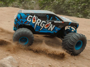 1/10 GORGON MEGA 550 2WD MT with Battery & Charger Blue