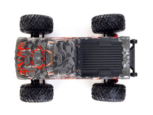 1/10 QUAKE 223S DSC 2WD RTR Brushless Monster Truck, Red