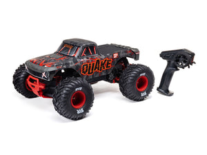 1/10 QUAKE 223S DSC 2WD RTR Brushless Monster Truck, Red