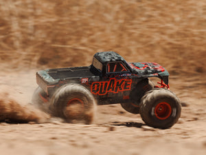 1/10 QUAKE 223S DSC 2WD RTR Brushless Monster Truck, Red