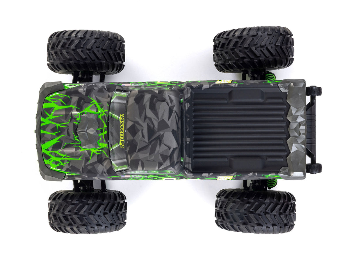 1/10 QUAKE 223S DSC 2WD RTR Brushless Monster Truck, Green
