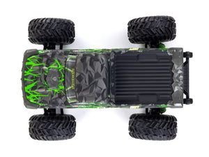 1/10 QUAKE 223S DSC 2WD RTR Brushless Monster Truck, Green