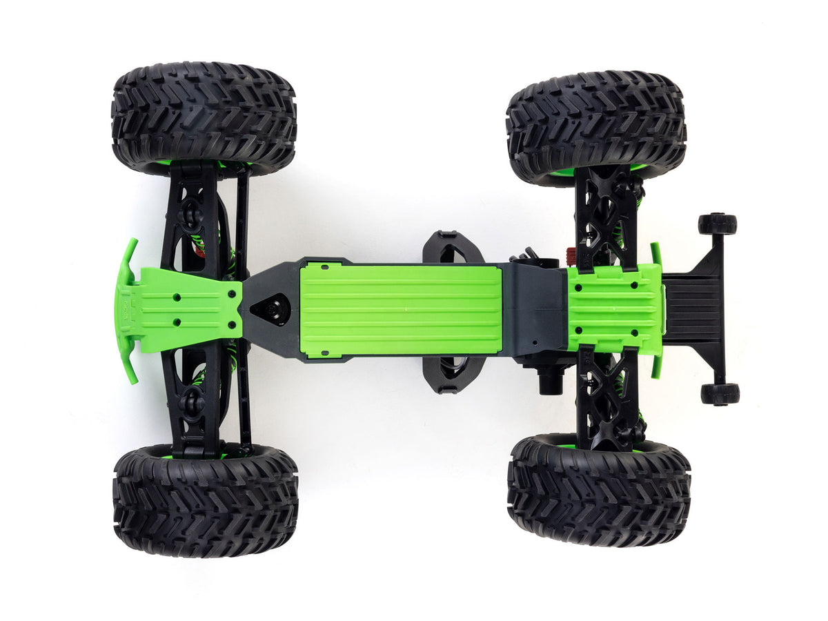 1/10 QUAKE 223S DSC 2WD RTR Brushless Monster Truck, Green