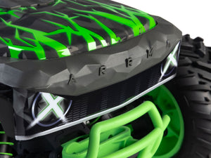 1/10 QUAKE 223S DSC 2WD RTR Brushless Monster Truck, Green