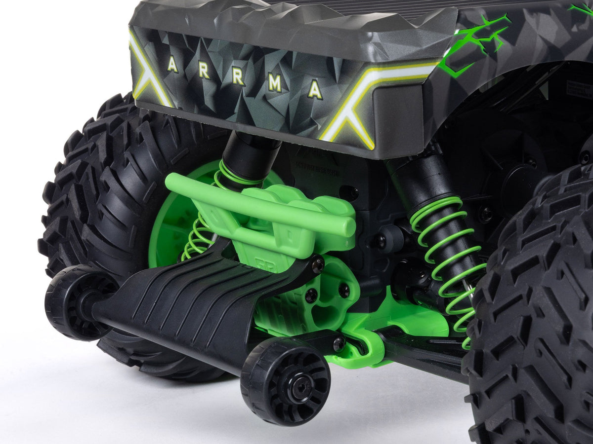 1/10 QUAKE 223S DSC 2WD RTR Brushless Monster Truck, Green