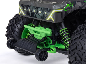 1/10 QUAKE 223S DSC 2WD RTR Brushless Monster Truck, Green
