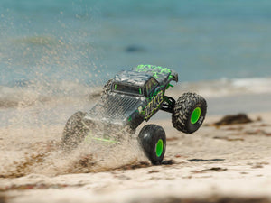 1/10 QUAKE 223S DSC 2WD RTR Brushless Monster Truck, Green