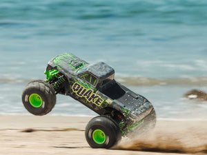 1/10 QUAKE 223S DSC 2WD RTR Brushless Monster Truck, Green